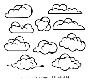 318x280 Collection Of 'clouds Drawing' Download More Than Images - Cloud Drawing Images