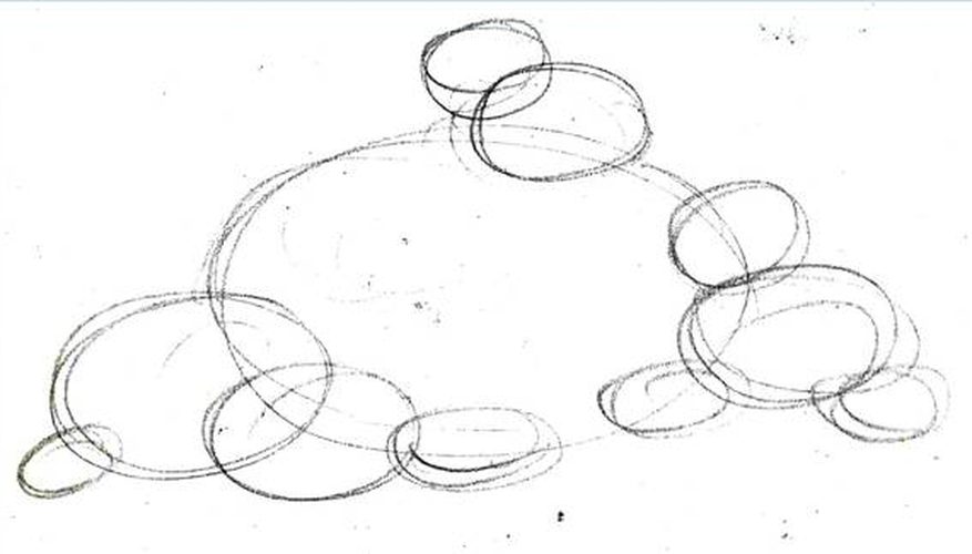 877x500 How To Draw Clouds Our Pastimes - Cloud Drawing Images