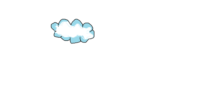 670x302 How To Draw Clouds Steps - Cloud Drawing Images