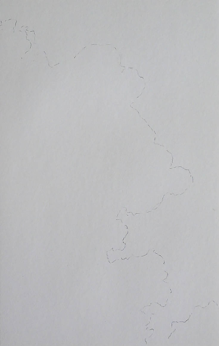 735x1162 How To Draw Perfect, Luminous Clouds With Graphite Pencils - Cloud Drawing Images