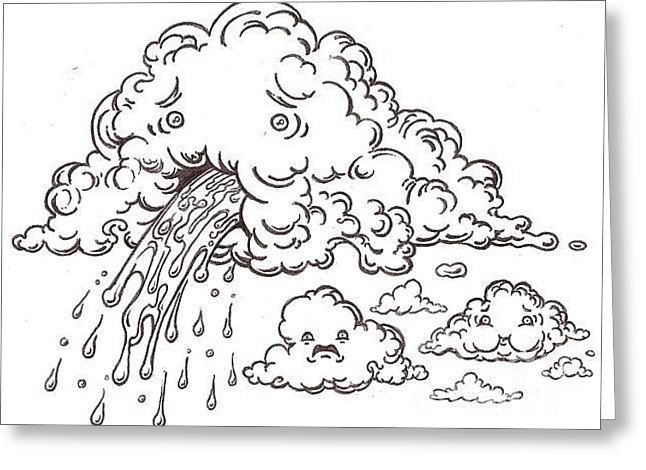 646x470 The Contagious Puking Cloud Drawing - Cloud Drawing Images