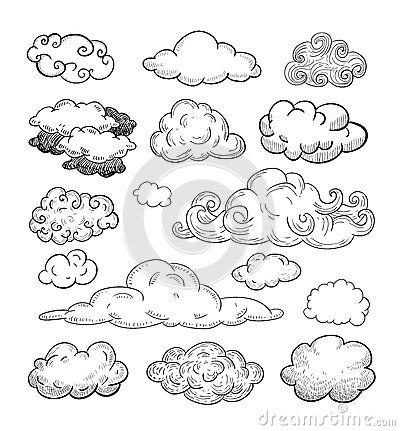 400x431 Huge Collection Of 'cloud Tattoo Drawing' Download More Than - Cloud Drawing Tattoo