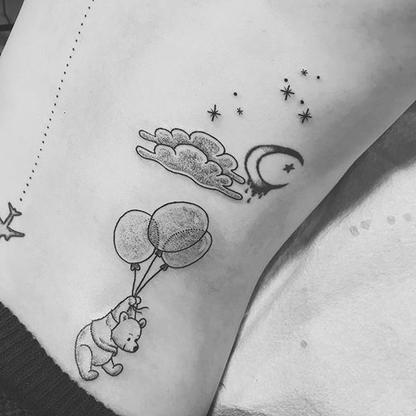 600x600 Mind Blowing Cloud Tattoos For Men And Women - Cloud Drawing Tattoo