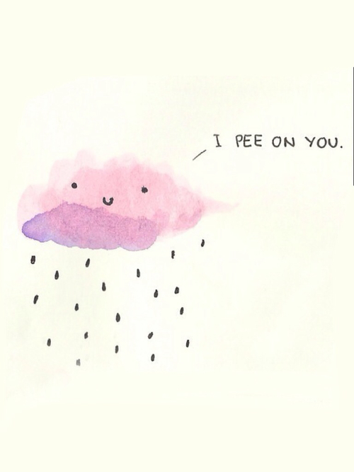 500x667 Rain Drawing Tumblr - Cloud Drawing Tumblr