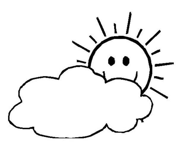 600x558 Cloud - Cloud Outline Drawing