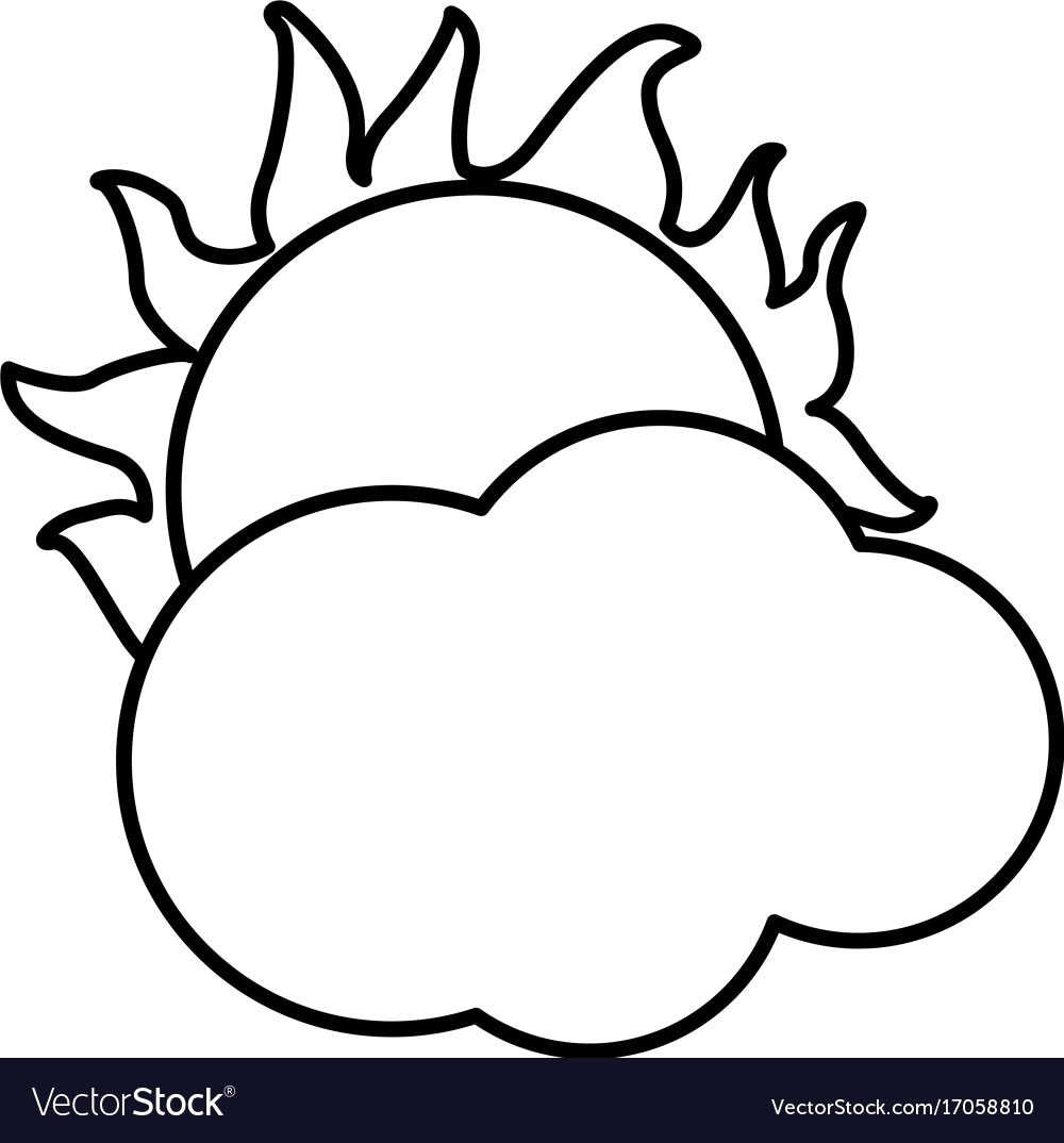 1000x1074 Cloud Outline Drawing - Cloud Outline Drawing
