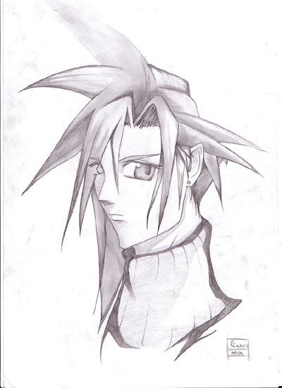 400x550 cloud strike browse projects frontier - Cloud Strife Drawing