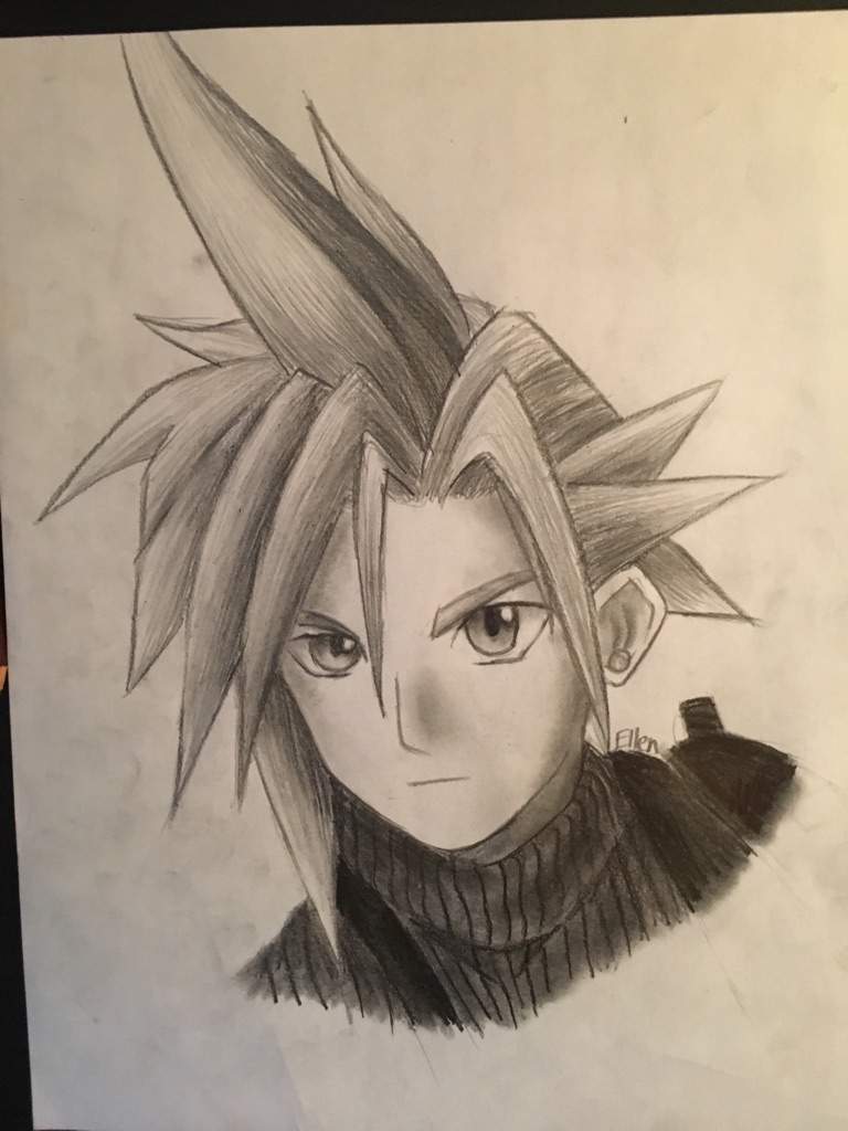 768x1024 Cloud Drawings Smash Amino - Cloud Strife Drawing