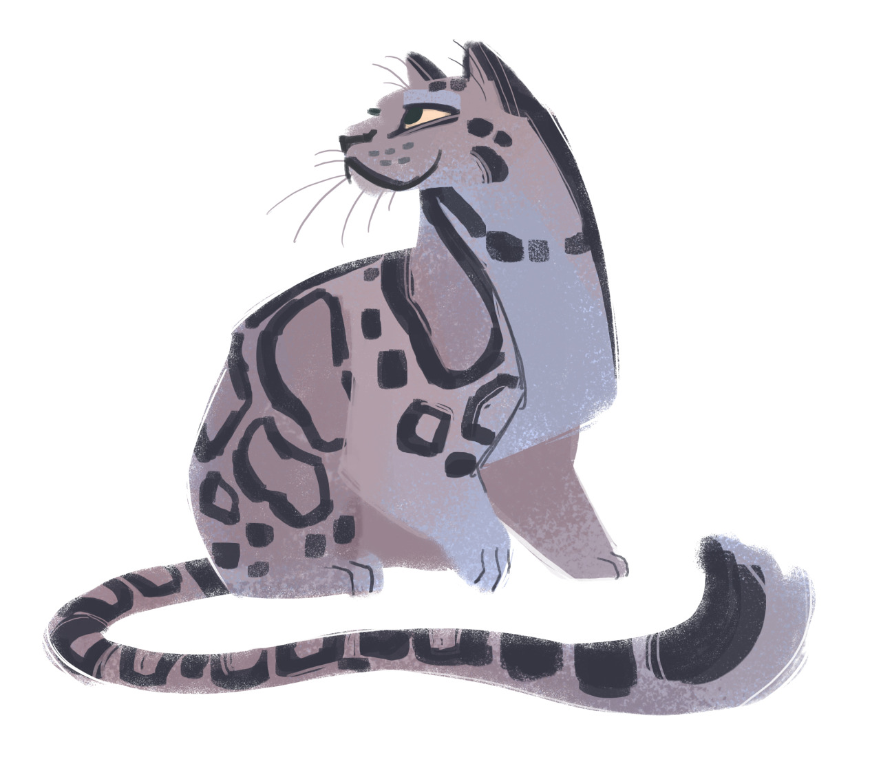 1280x1113 Daily Cat Drawings Clouded Leopard The Cats Are Back! I - Clouded Leopard Drawing