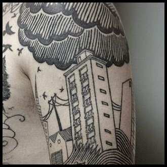 330x330 Cloud Tattoos For Men - Clouds Tattoo Drawing