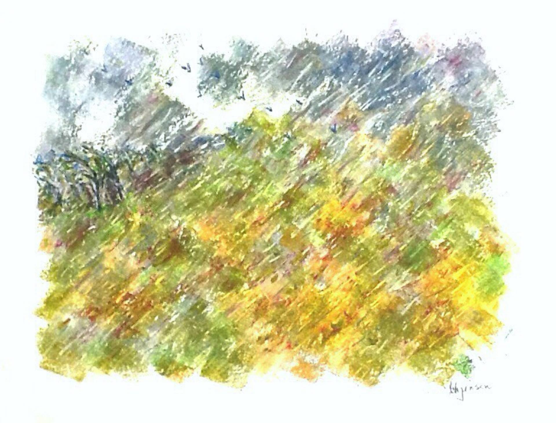 1920x1460 Cloudy Day Drawing - Cloudy Day Drawing