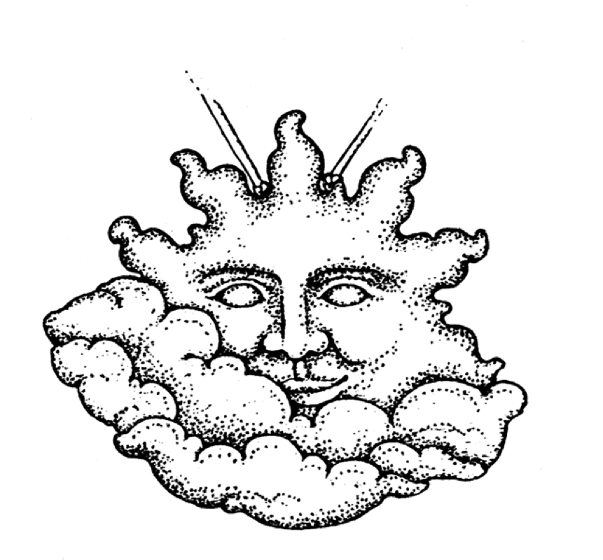 861x800 Cloudy Day Christopher Miller Creations - Cloudy Day Drawing