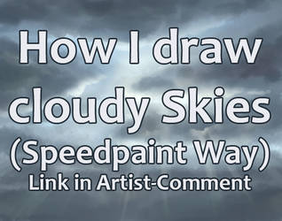318x250 clouds on drawing tutorials - Cloudy Sky Drawing