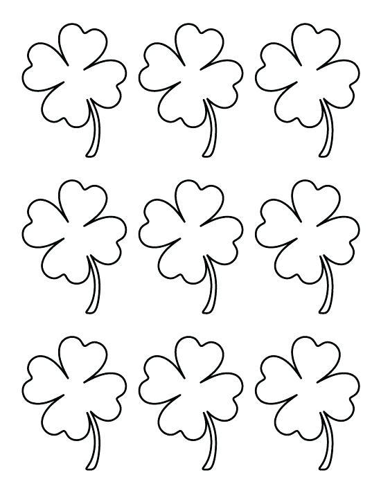 550x712 Clover Leaf Drawing - Clover Leaf Drawing