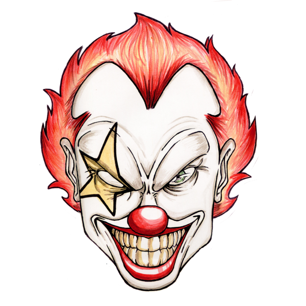 600x600 Clown Drawing Drawing Skill - Clown Drawing Pictures