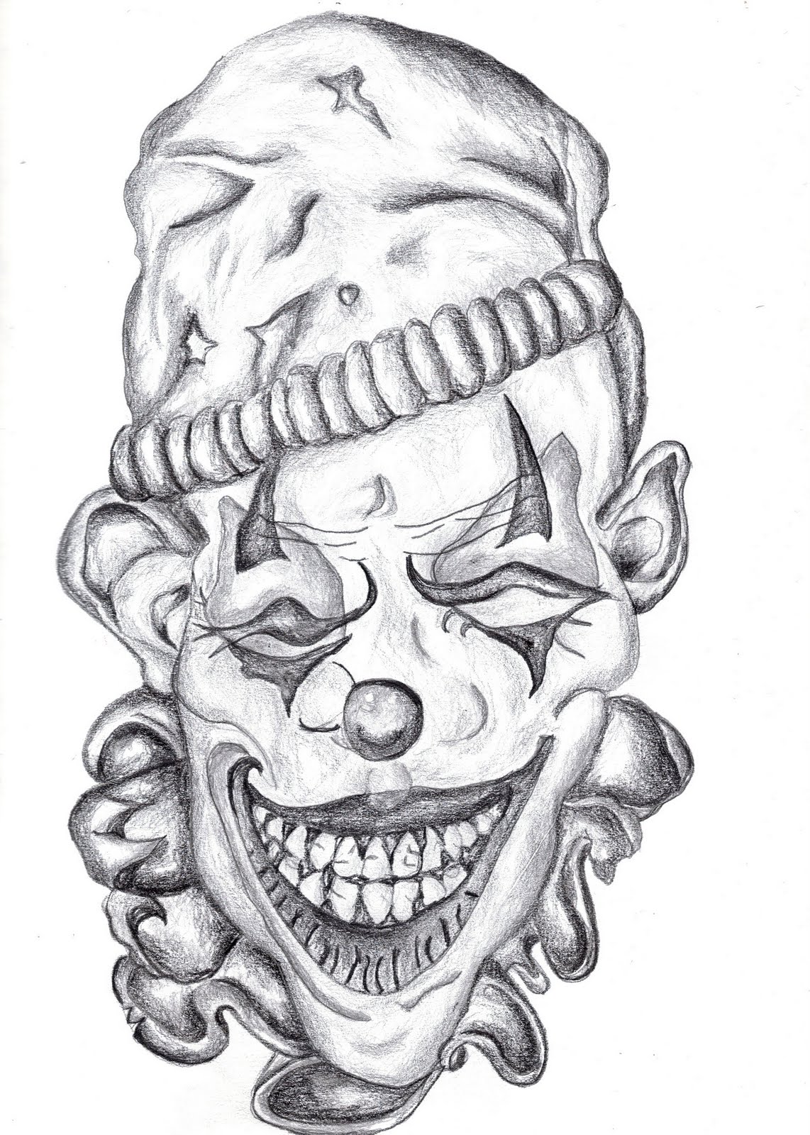 Clown Drawings at Explore collection of Clown Drawings