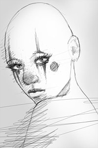 200x300 Clown Drawings Fine Art America - Clown Drawings