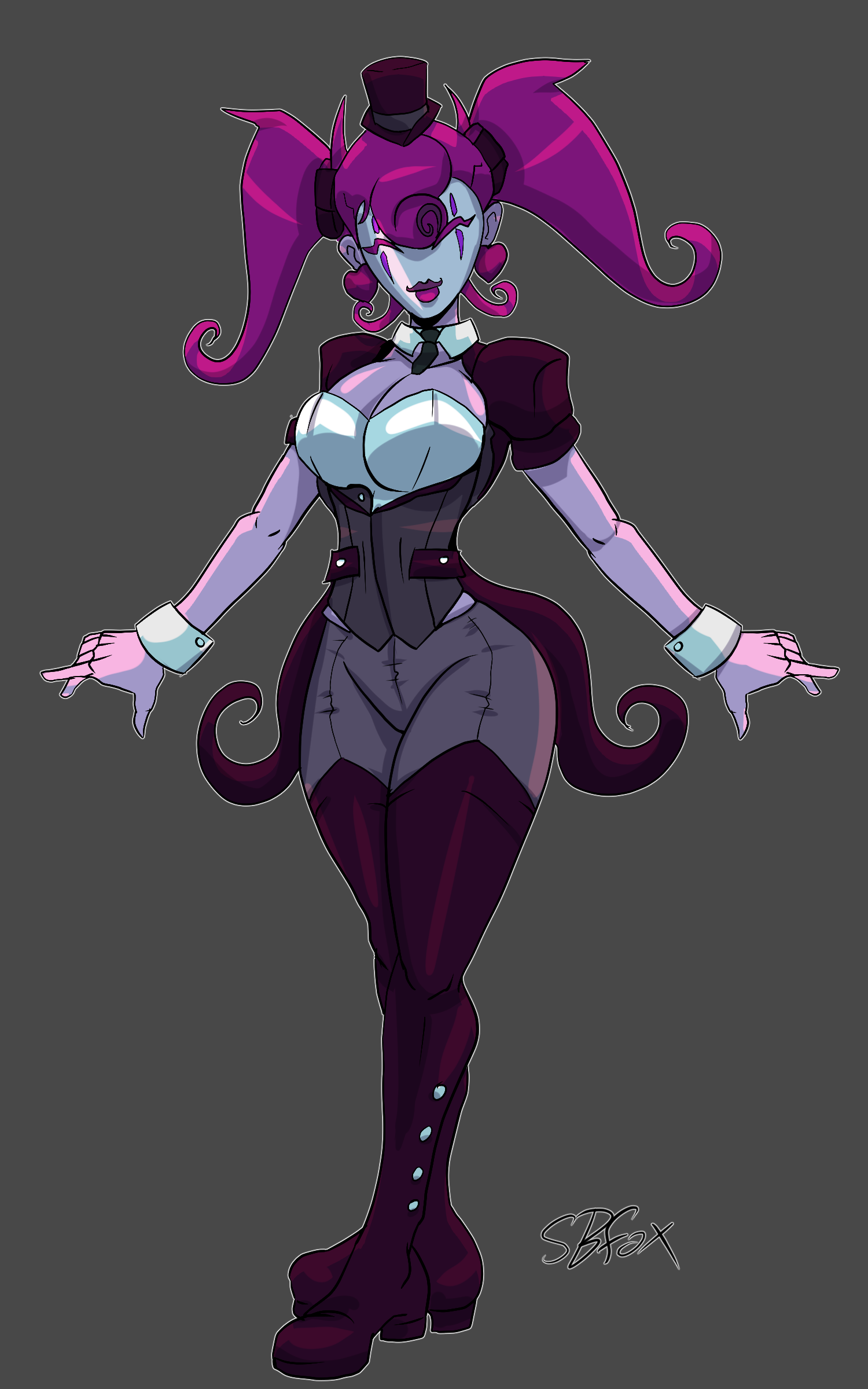 1500x2400 Clown Girl - Clown Girl Drawing