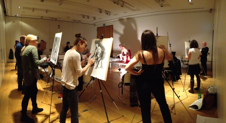 750x410 Pop Up Life Drawing - Club Drawing