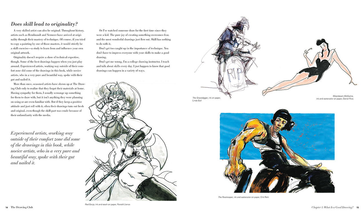 1275x750 The Drawing Club, Master The Art Of Drawing Characters From Life - Club Drawing