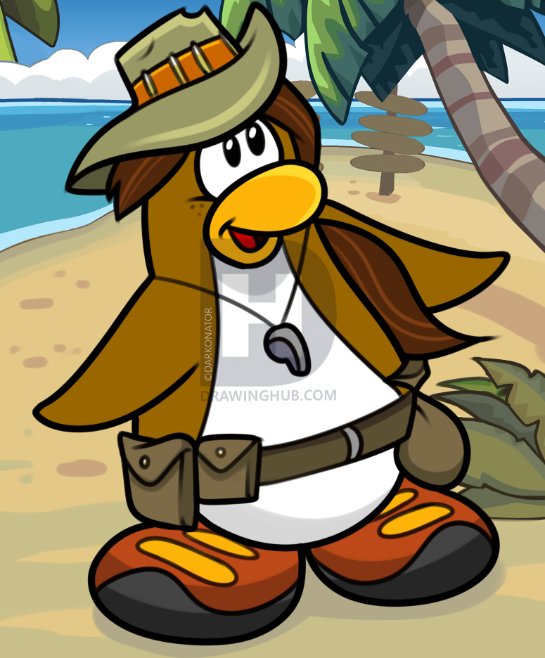 Club Penguin Drawing at Explore collection of Club