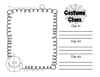 350x269 Costume Clues - Clue Drawing