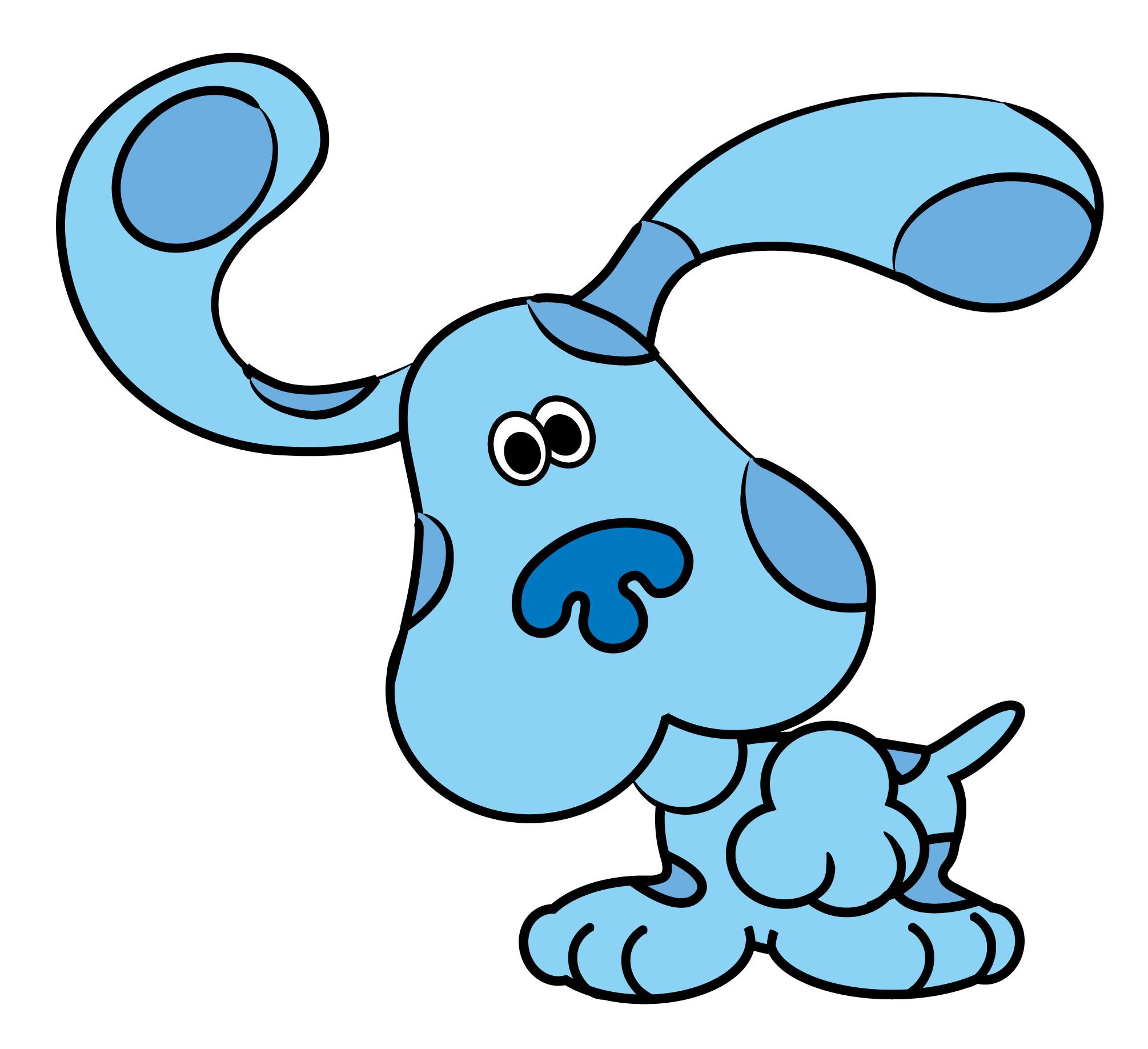 2010x1836 Draw Blue From Blue's Clues Fun Stuff To Make Or Try - Clue Drawing