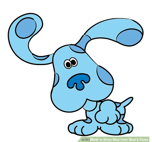 500x467 How To Draw Dogs - Clue Drawing