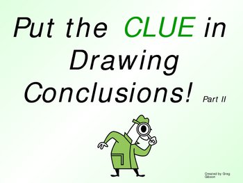 350x263 putting the clue in drawing conclusions - Clue Drawing