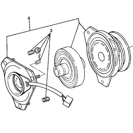 450x450 john deere electromagnetic pto clutch assembly - Clutch Drawing
