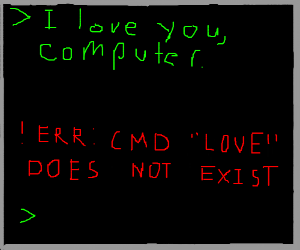 300x250 cmd i love you cmd didn't existed drawing - Cmd Drawing