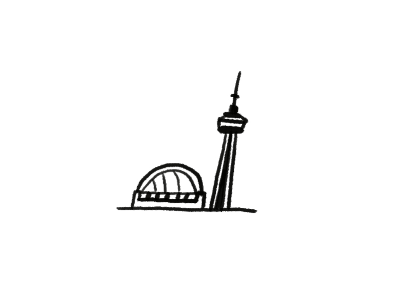 800x600 Cn Tower - Cn Tower Drawing