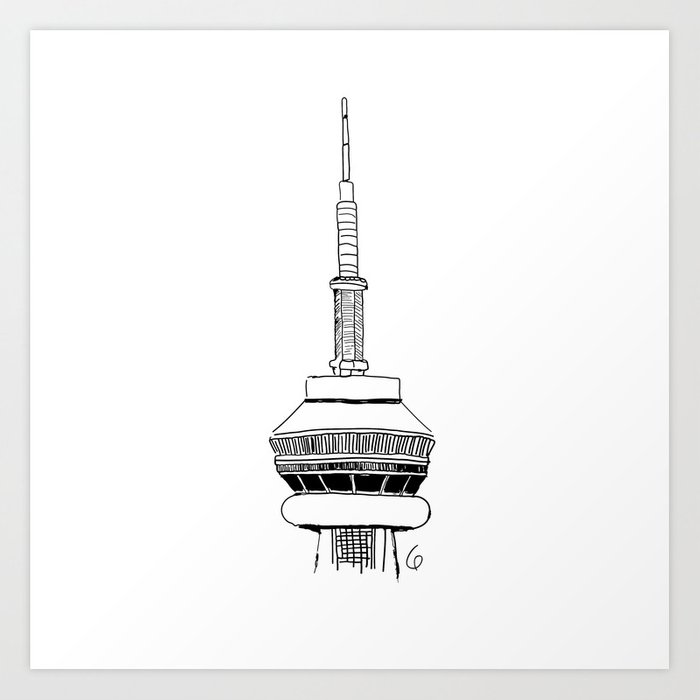 Cn Tower Drawing at Explore collection of Cn Tower