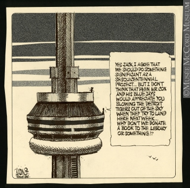 385x380 Broadcast From The Cn Tower Drawing, Cartoon - Cn Tower Drawing