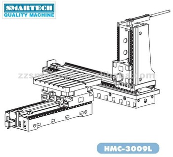 350x316 cnc machine frame bodyhmc - Cnc Milling Machine Drawing