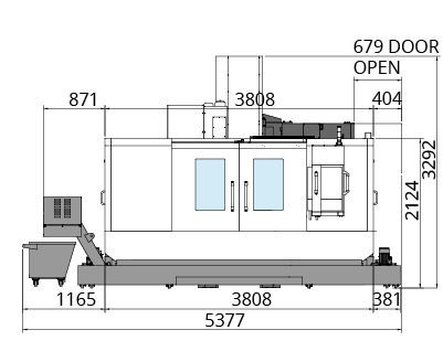 401x328 cnc milling machine vertical for aeronautics axis - Cnc Milling Machine Drawing