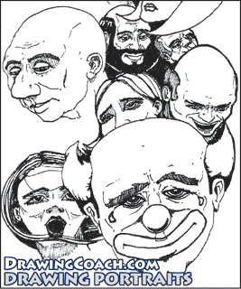 267x320 Drawing Portraits - Coach Drawing