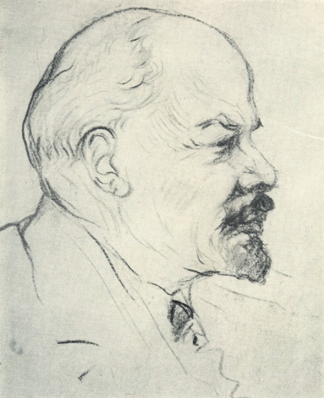 650x798 soviet art, ussr culture - Coal Drawing