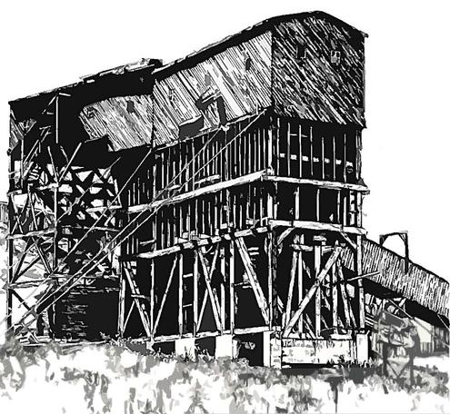 495x456 atlas coal mine home - Coal Mine Drawing
