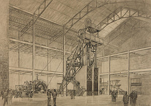 300x211 coal mining drawings fine art america - Coal Mine Drawing