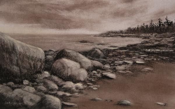 600x375 new england coast drawing - Coast Drawing