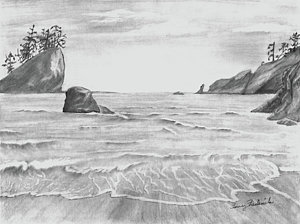 Coast Drawing at PaintingValley.com | Explore collection of Coast Drawing