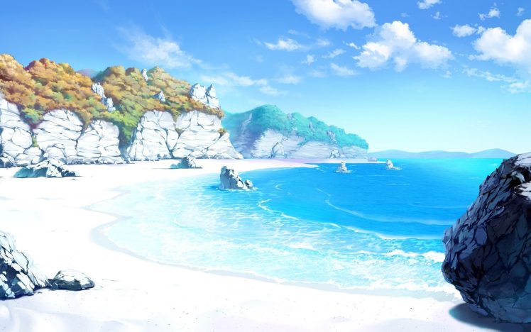 748x468 coast, drawing wallpapers hd desktop and mobile backgrounds - Coast Drawing