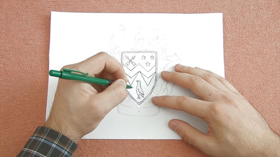 550x309 ways to create your own coat of arms - Coat Of Arms Drawing