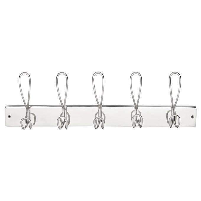 680x680 lene bjerre cavendish silver loop hook coat rack duck barn - Coat Rack Drawing