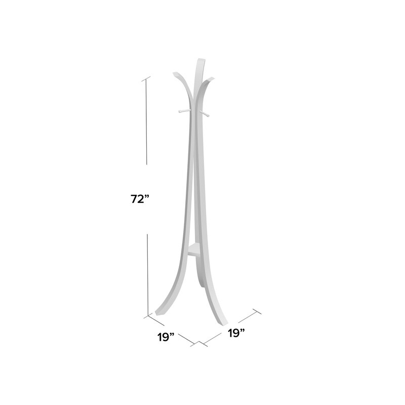 800x800 skinner wooden coat rack reviews joss main - Coat Rack Drawing