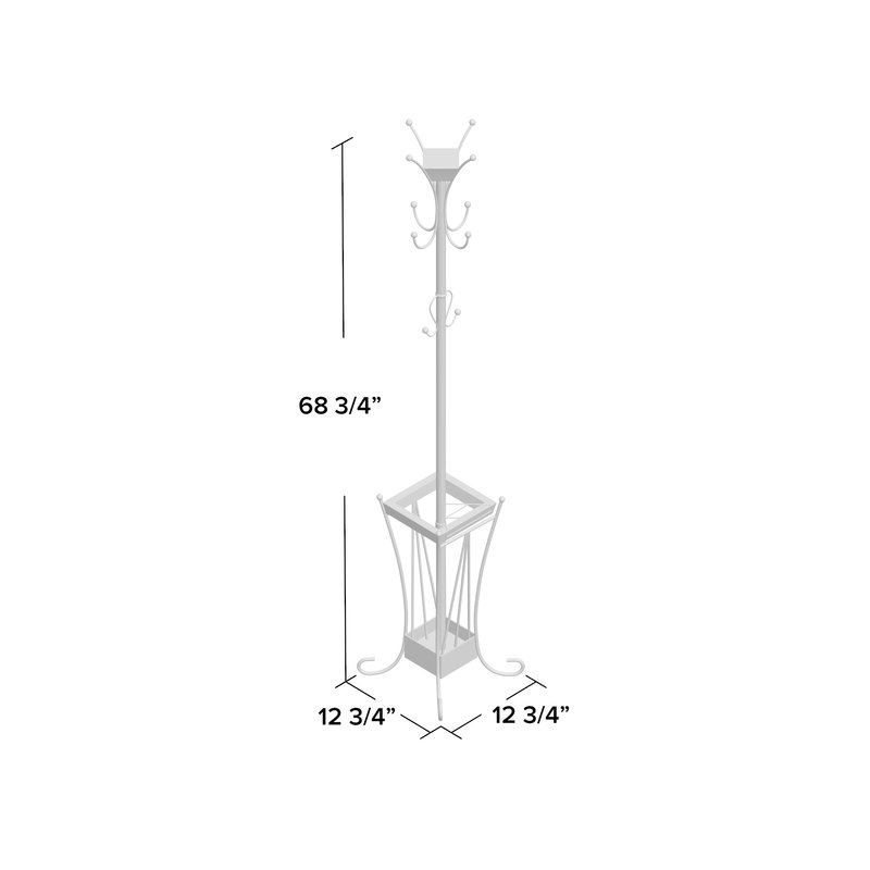 800x800 artesa coat rack reviews wayfair - Coat Rack Drawing