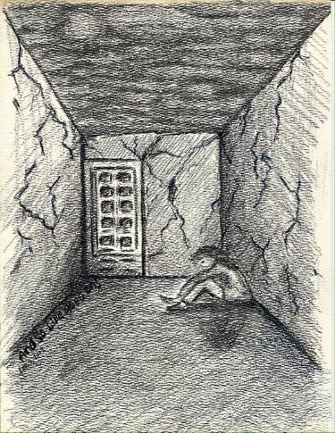 375x485 Home Sweet Home! Drawing - Cobblestone Drawing