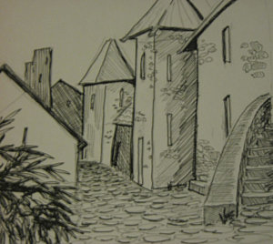 300x268 Cobblestone Drawings - Cobblestone Drawing
