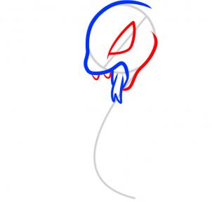 302x288 How To Draw How To Draw A Cobra For Kids - Cobra Head Drawing